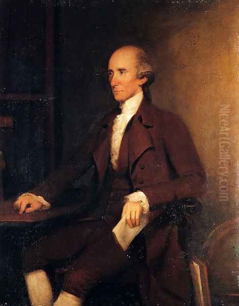 Portrait Of Warren Hastings, First Governor-General Of India (1732-1818) Oil Painting by John Thomas Seton