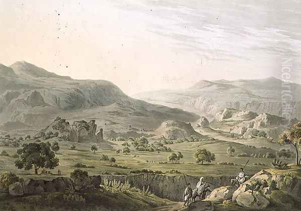 The Pass of Atbara in Abyssinia, engraved by Daniel Havell 1785-1826 1809 Oil Painting by Henry Salt