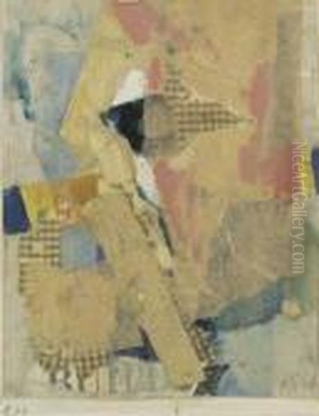 Mirage (c25) Oil Painting by Kurt Schwitters