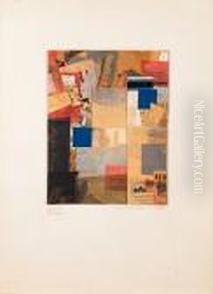 Kurt Schwitters Oil Painting by Kurt Schwitters