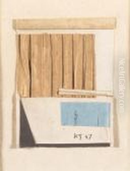 Ohne Titel Oil Painting by Kurt Schwitters