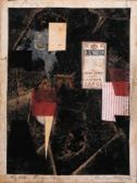 Schwitters, K. Oil Painting by Kurt Schwitters