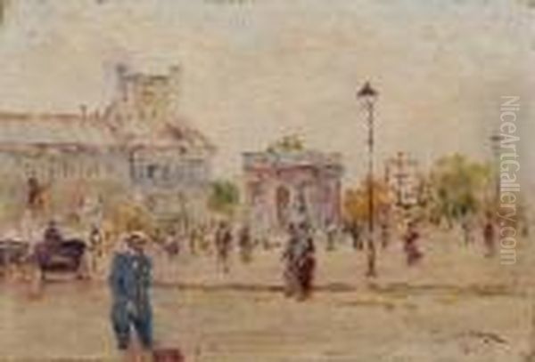 Parigi Oil Painting by Pietro Scoppetta