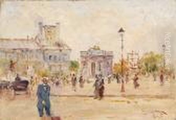 Parigi Oil Painting by Pietro Scoppetta