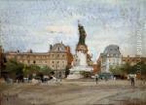 Piazza Francese by Eugenio Scorzelli