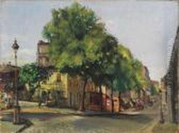 Strade Di Citta by Eugenio Scorzelli