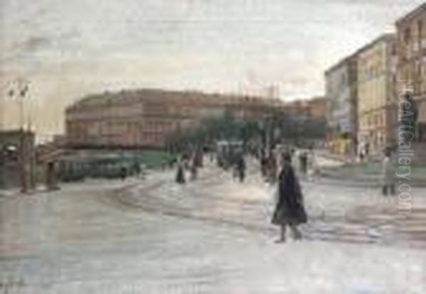 Piazza Municipio by Eugenio Scorzelli