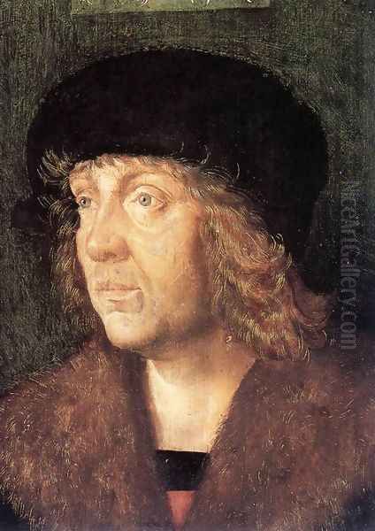 Portrait of a Man 1505 Oil Painting by Hans Leonhard Schaufelein