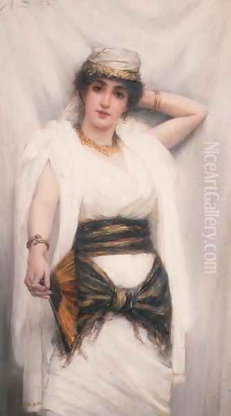 Yoletta 1888 Oil Painting by Frank Markham Skipworth