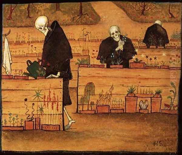 The Garden of Death, 1896 by Hugo Simberg