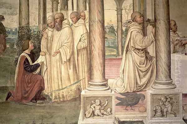 The Life of St. Benedict 4 Oil Painting by L. & Sodoma Signorelli