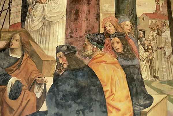 The Life of St. Benedict 8 Oil Painting by L. & Sodoma Signorelli