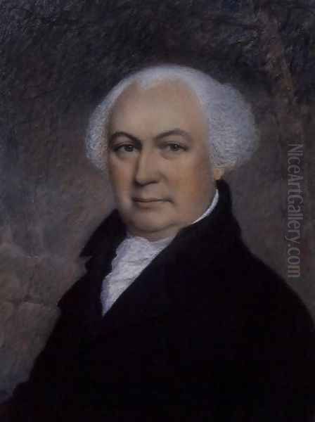 Portrait of Gouverneur Morris 1752-1816 Oil Painting by James Sharples