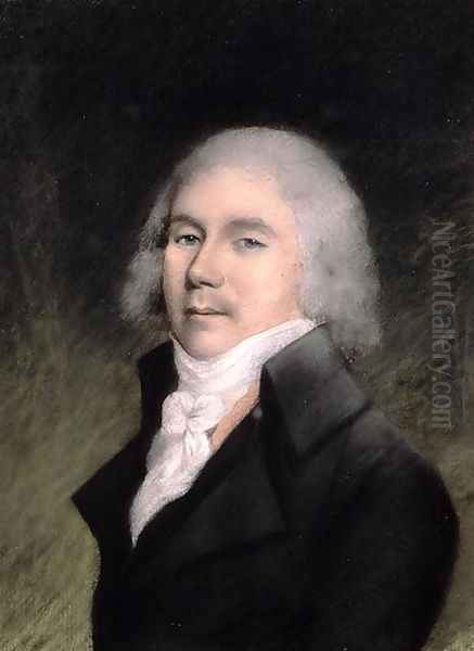 Charles de Talleyrand-Perigord 1754-1838 Oil Painting by James Sharples