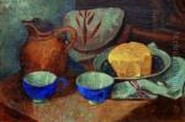 Nature Morte Oil Painting by Paul Serusier