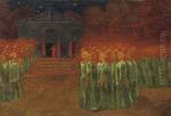 Les Mysteres D'eleusis Oil Painting by Paul Serusier