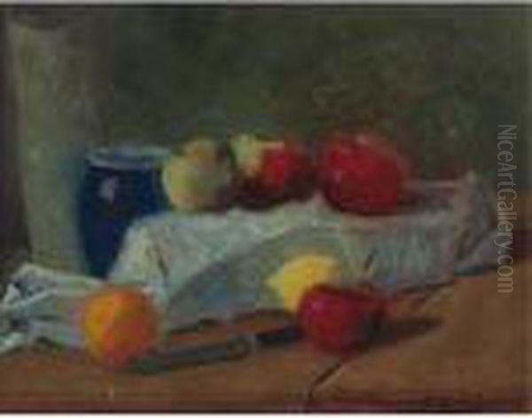 Pommes Et Citron Oil Painting by Paul Serusier