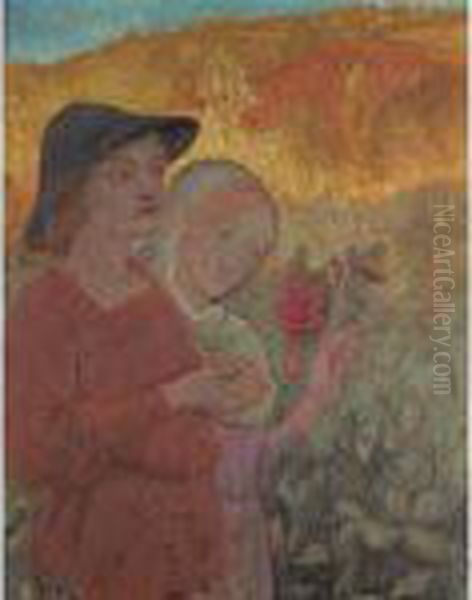 Mignonne Allons Voir Si La Rose Oil Painting by Paul Serusier