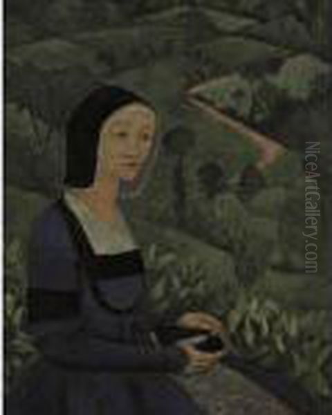 La Veuve Oil Painting by Paul Serusier