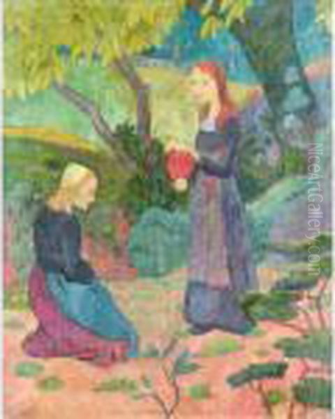 Madeleine A L'offrande Oil Painting by Paul Serusier