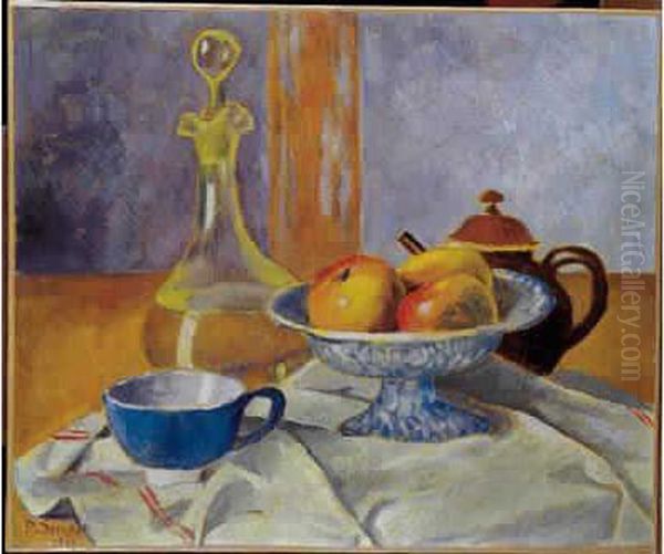 Nature Morte A La Carafe Oil Painting by Paul Serusier