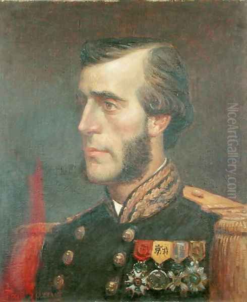 Francis Garnier 1839-73 Oil Painting by Paul Sarrut