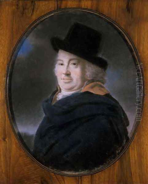 Portrait of Franz Friedrich, 1800 Oil Painting by Johann Heinrich Schroder