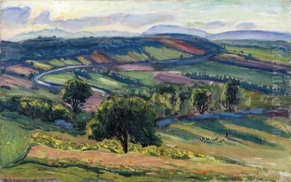 Paysage Provencal. by Rene Seyssaud