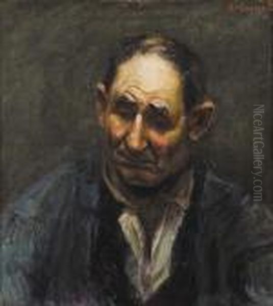 Portrait D'homme Oil Painting by Rene Seyssaud