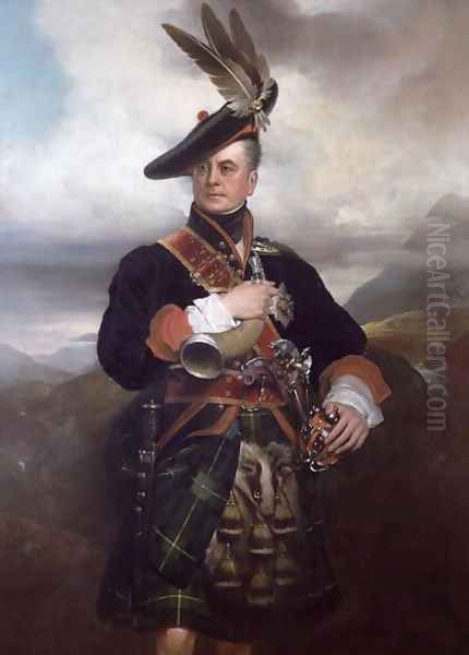 George, 5th Duke of Gordon Oil Painting by George Sanders