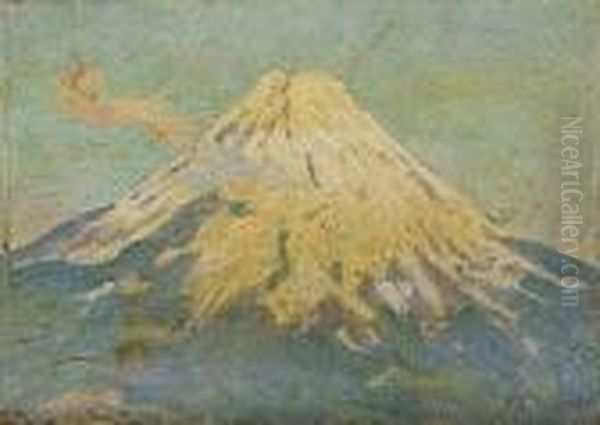 Snow-capped Mountain by Joseph Henry Sharp