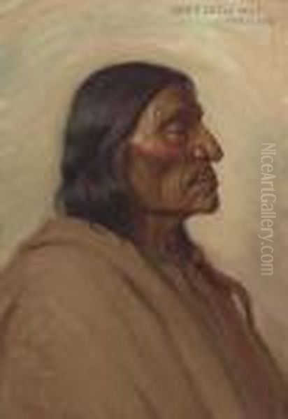 Chief Little Wolf by Joseph Henry Sharp