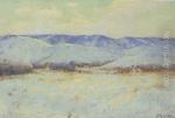 Crow Reservation In Winter by Joseph Henry Sharp