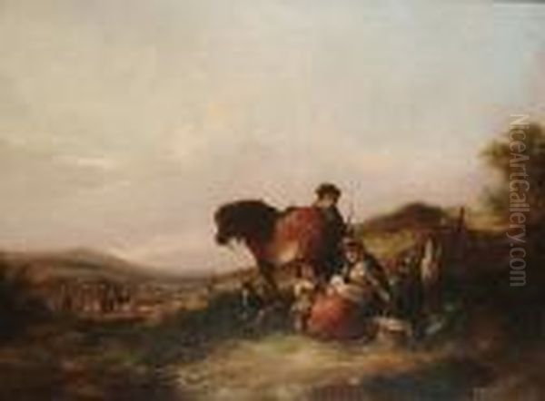 A Rest On The Wayside Oil Painting by William Joseph Shayer