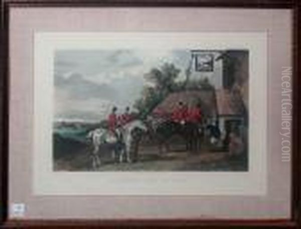 Return From The Hunt Oil Painting by William Joseph Shayer