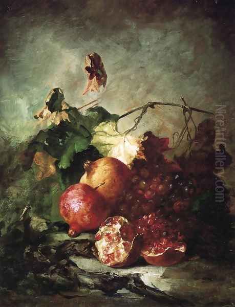 Fruit Oil Painting by Mary Nay Spencer