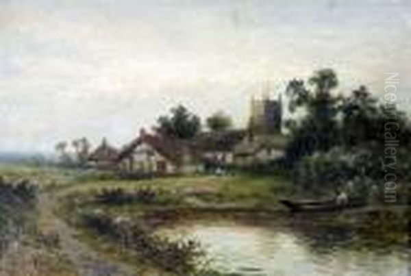 Christchurch, Hants Oil Painting by Daniel Sherrin