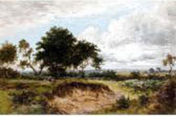 A Summer's Day Oil Painting by Daniel Sherrin