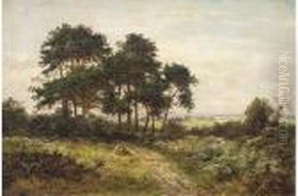 A Summer's Day, Hindhead, Surrey Oil Painting by Daniel Sherrin