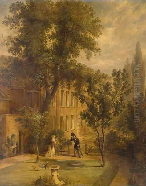 Abel Chetwynds Gift Oil Painting by Benjamin Shipham