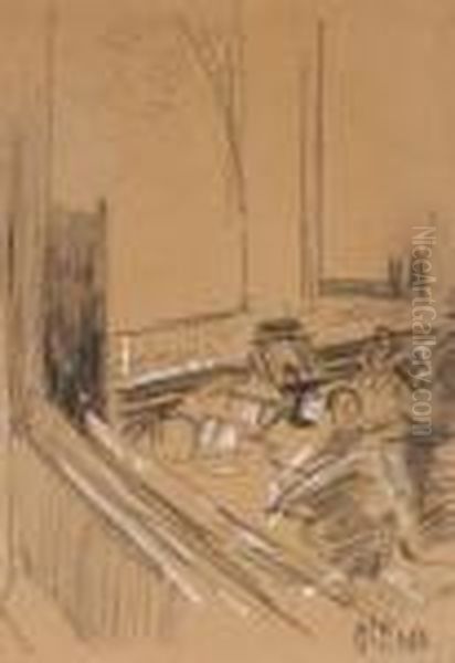 The Orchestra Pit Oil Painting by Walter Richard Sickert