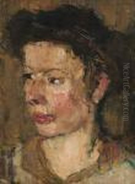 Portrait De Jeune Homme Oil Painting by Walter Richard Sickert