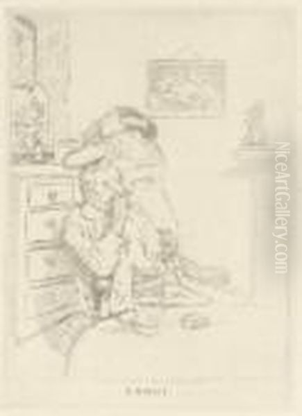 Ennui (b. 156) Oil Painting by Walter Richard Sickert