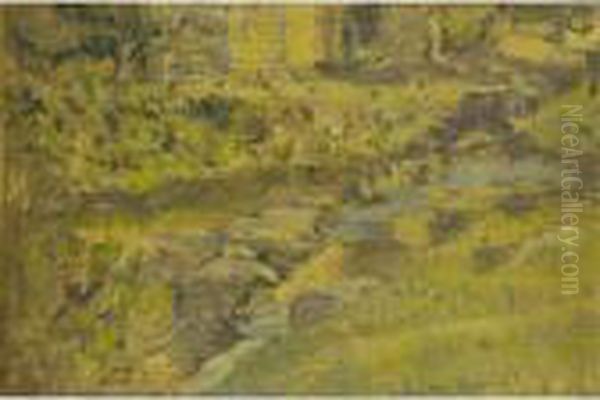 Study For Rushford Mill, Devon Oil Painting by Walter Richard Sickert