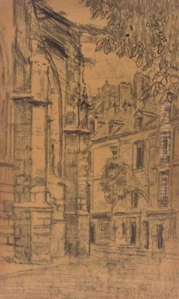 Le Chevet De L'eglise Oil Painting by Walter Richard Sickert