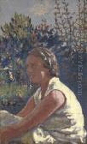 Diana Forbes-robertson Oil Painting by Walter Richard Sickert