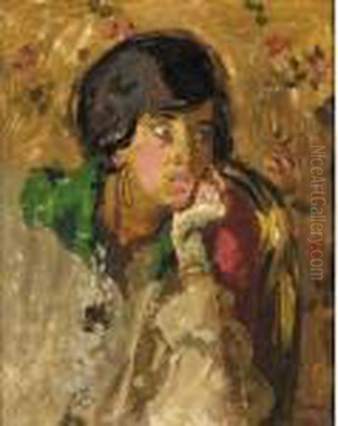 Oeuillade Oil Painting by Walter Richard Sickert