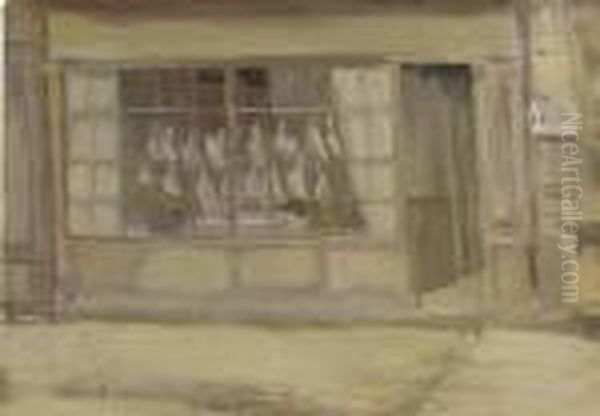 The Little Shop Oil Painting by Walter Richard Sickert