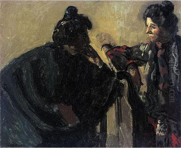 Caquetoeres Oil Painting by Walter Richard Sickert