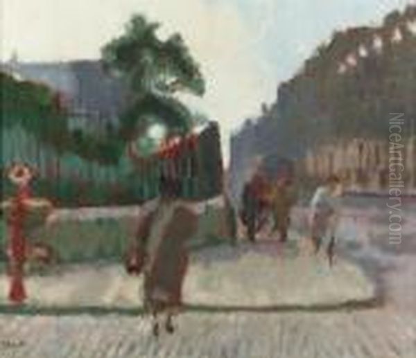 Pentonville Hill, London Oil Painting by Walter Richard Sickert